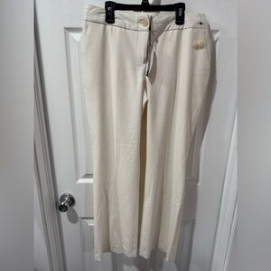 NWT old stock Talbots women’s cream Dress Pants, size 8 petite, signature fit
